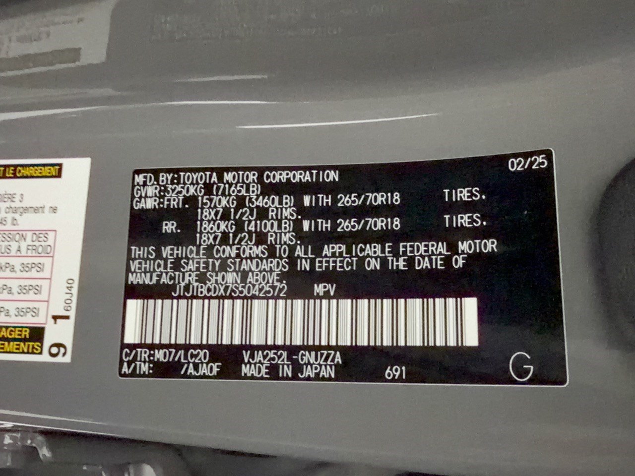 Certified 2025 Lexus GX 550 AWD/4WD image 32