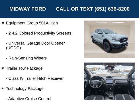 Used 2022 Ford Ranger Lariat w/ Tremor Off-Road Package image 12