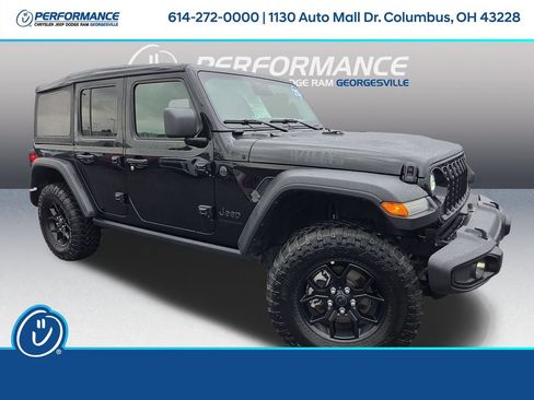 Used 2025 Jeep Wrangler Unlimited Sport AWD/4WD image 1