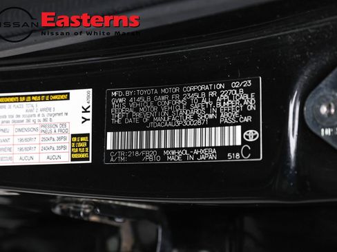 Used 2023 Toyota Prius LE FWD image 33