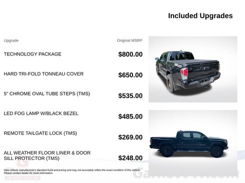 Used 2022 Toyota Tacoma TRD Sport w/ Technology Package AWD/4WD image 8