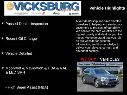 Used 2019 Subaru Outback 2.5i Limited AWD/4WD image 7