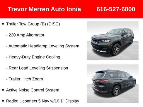 Used 2023 Jeep Grand Cherokee L Limited w/ Trailer Tow Group (B) image 20