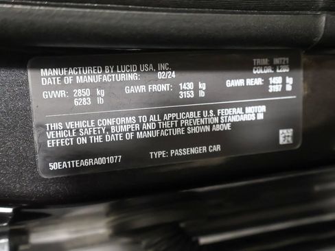 Used 2024 Lucid Air Touring AWD/4WD image 49