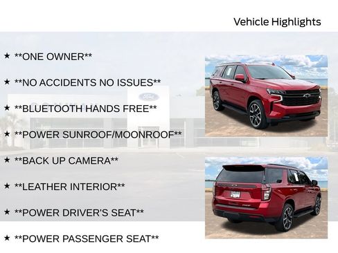 Used 2023 Chevrolet Tahoe RST w/ Luxury Package AWD/4WD image 6