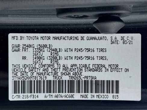 Used 2021 Toyota Tacoma SR image 32