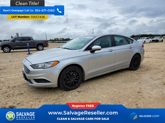 Used 2017 Ford Fusion SE w/ Fusion SE Technology Package FWD image 1