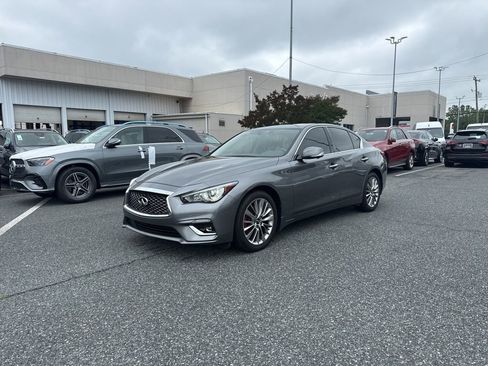 Used 2023 INFINITI Q50 Luxe w/ Cargo Package AWD/4WD image 1