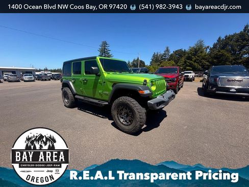 Used 2019 Jeep Wrangler Unlimited Sport S AWD/4WD image 3