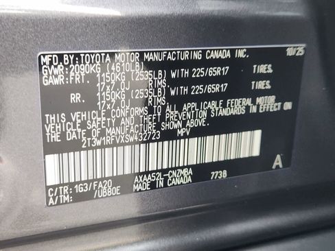 Used 2025 Toyota RAV4 XLE w/ Convenience Package FWD image 35