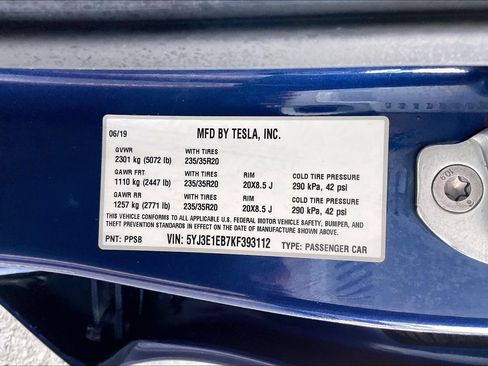 Used 2019 Tesla Model 3 Long Range AWD/4WD image 16