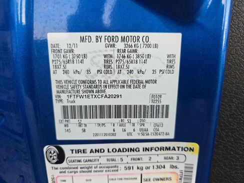 Used 2012 Ford F150 FX4 w/ FX Luxury Pkg image 24