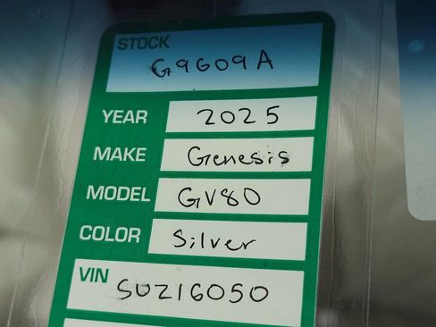 Used 2025 Genesis GV80 3.5T Prestige AWD/4WD image 45