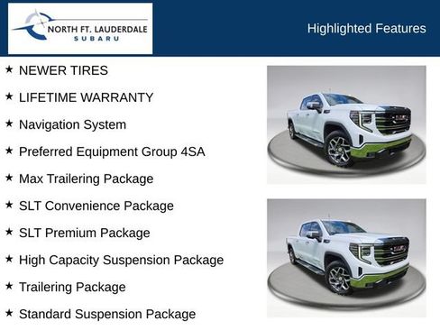 Used 2022 GMC Sierra 1500 SLT w/ SLT Premium Package AWD/4WD image 7