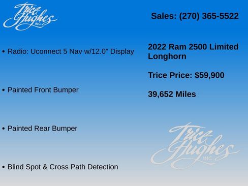 Used 2022 RAM 2500 Limited AWD/4WD image 7