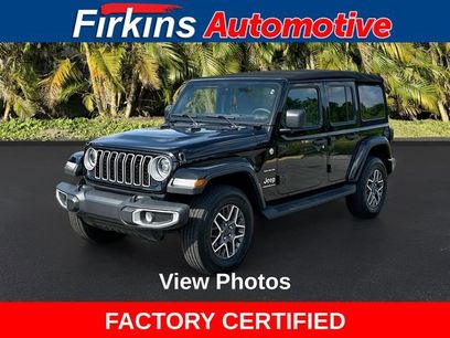 Used 2024 Jeep Wrangler Sahara w/ Technology Group