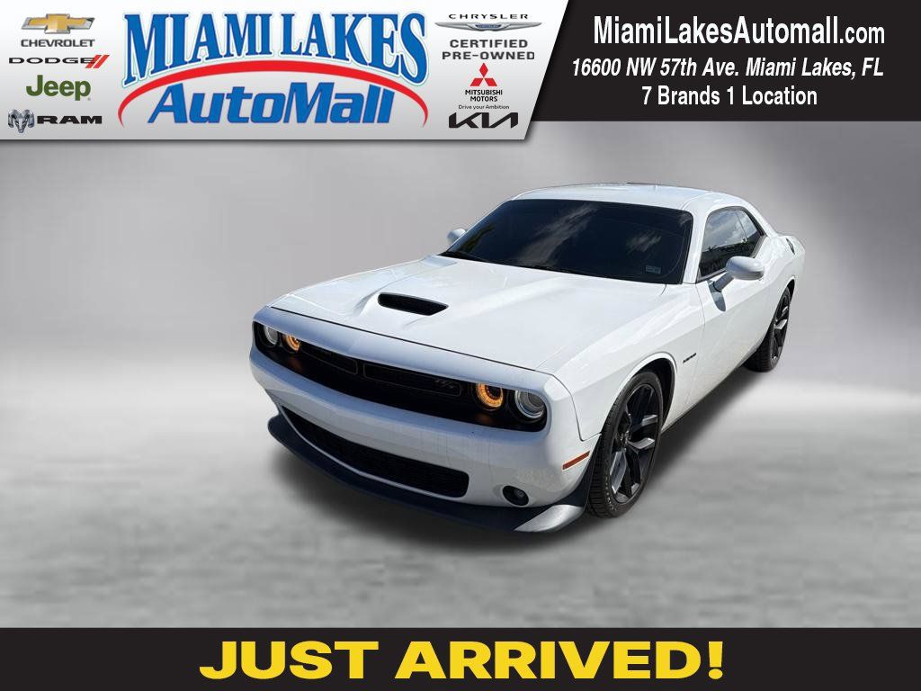 Used 2021 Dodge Challenger R/T w/ Blacktop Package RWD image 1