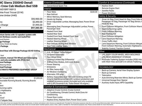 Certified 2024 GMC Sierra 2500 Denali Ultimate AWD/4WD image 41
