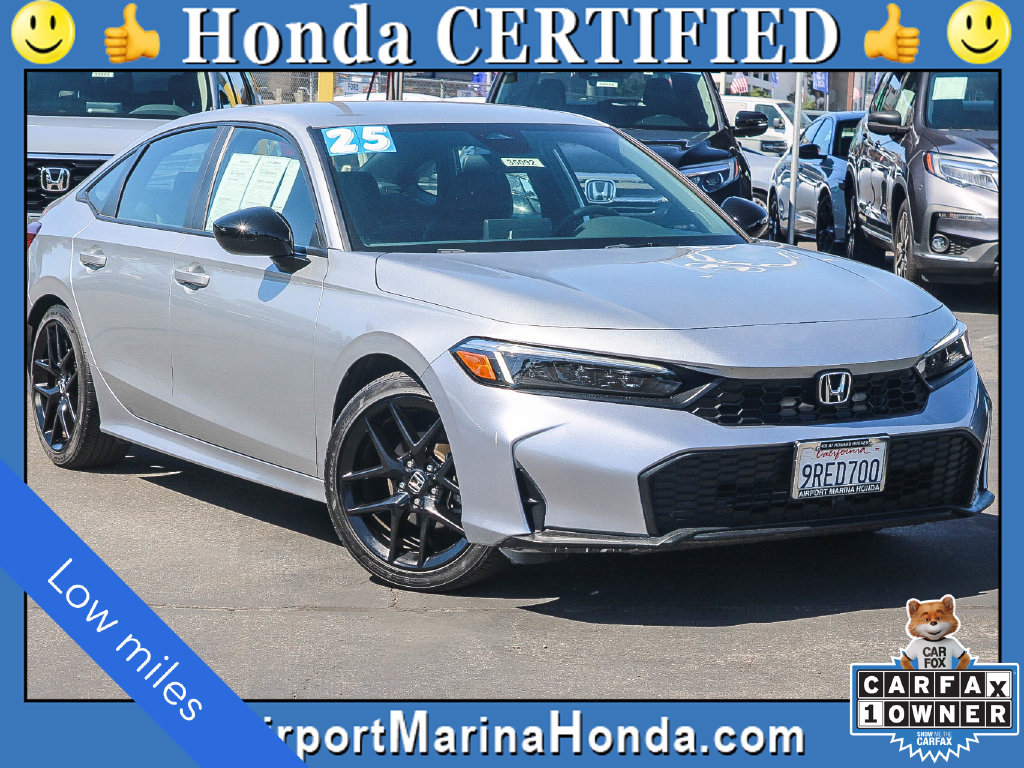 Certified 2025 Honda Civic Sport image 1