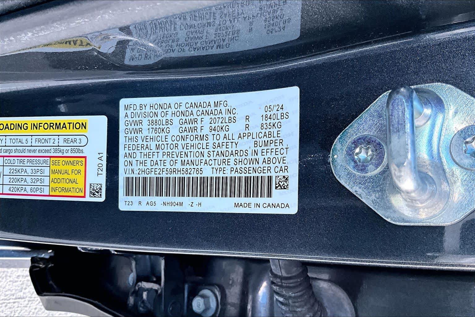 Used 2024 Honda Civic Sport image 34