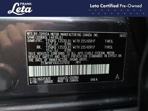 Used 2025 Toyota RAV4 XLE image 34