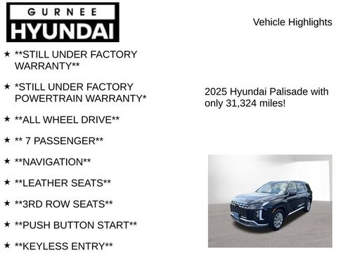 Certified 2025 Hyundai Palisade SEL AWD/4WD image 7