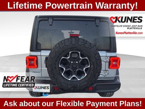 Used 2023 Jeep Wrangler Unlimited Rubicon 4xe w/ Cold Weather Group image 5