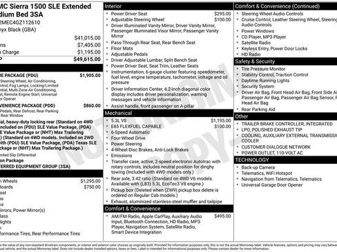 Used 2016 GMC Sierra 1500 SLE w/ SLE Value Package image 6