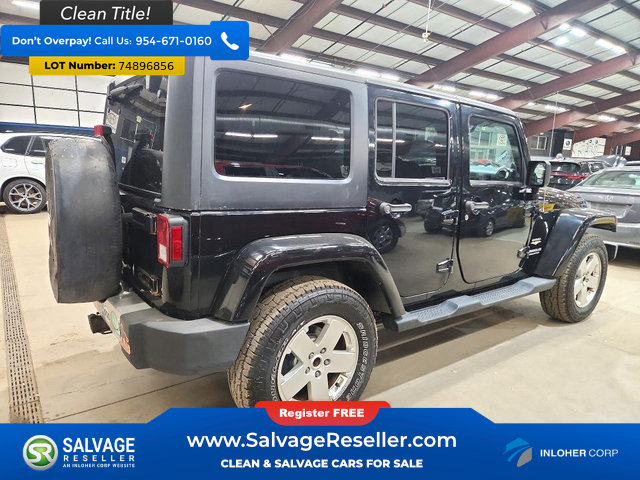 Used 2012 Jeep Wrangler Unlimited Sahara w/ Dual Top Group AWD/4WD image 4