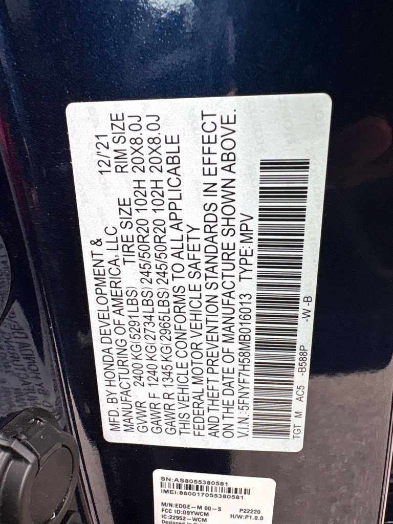 Used 2021 Honda Passport EX-L image 21