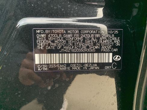 Certified 2025 Lexus IS 350 F Sport w/ Navigation Package image 36