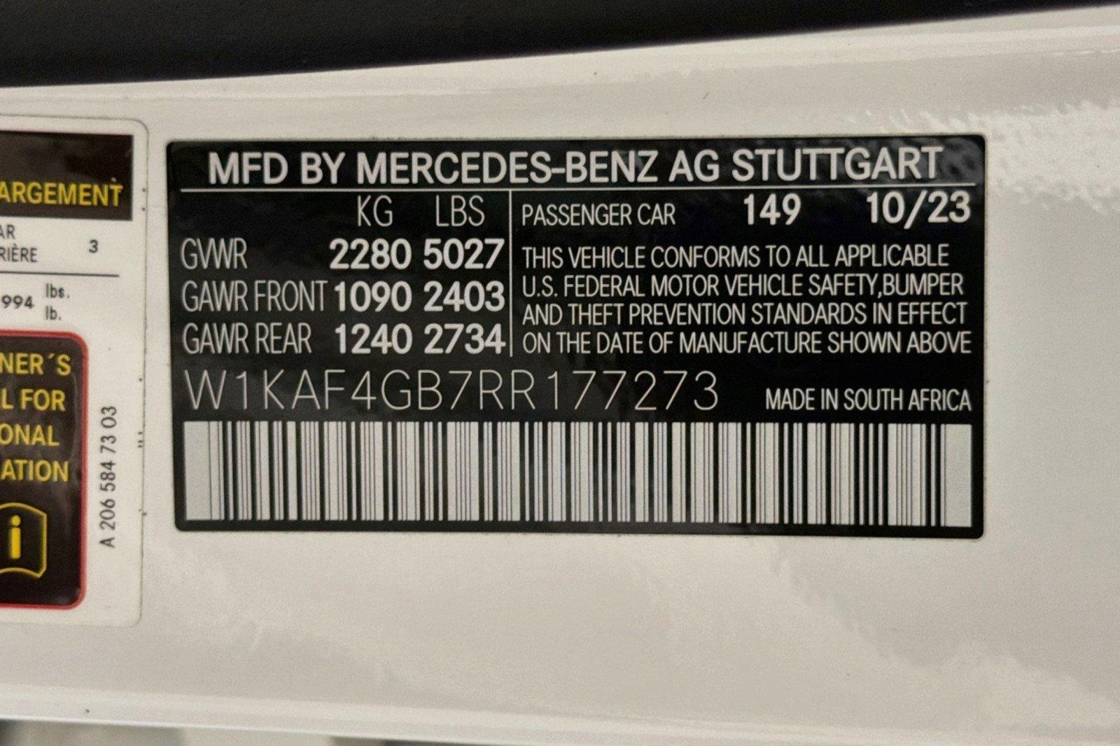 Certified 2024 Mercedes-Benz C 300 Sedan image 27