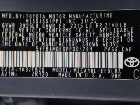 Certified 2023 Toyota Corolla LE FWD image 17