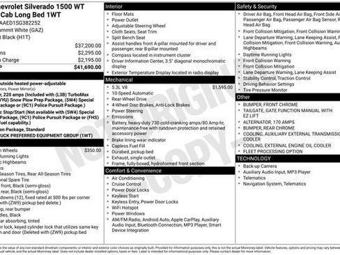 Used 2025 Chevrolet Silverado 1500 W/T RWD image 19