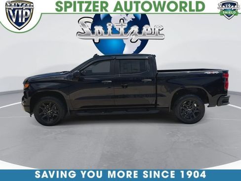 Used 2024 Chevrolet Silverado 1500 Custom w/ Turbomax Blackout Package AWD/4WD image 6