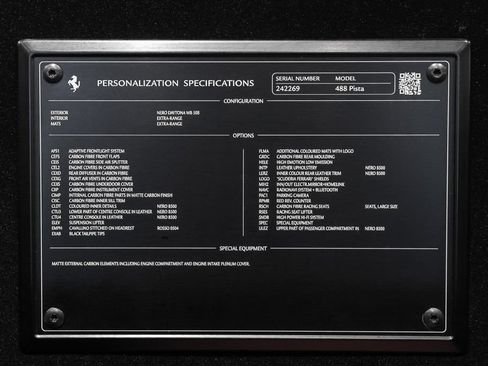 Certified 2019 Ferrari 488 Pista Coupe RWD image 26