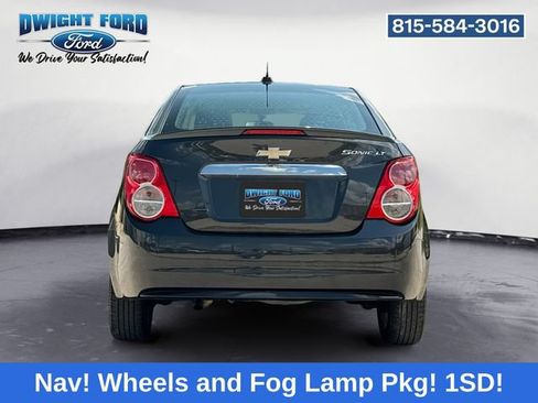 Used 2015 Chevrolet Sonic LT w/ Wheels and Fog Lamp Package FWD image 4