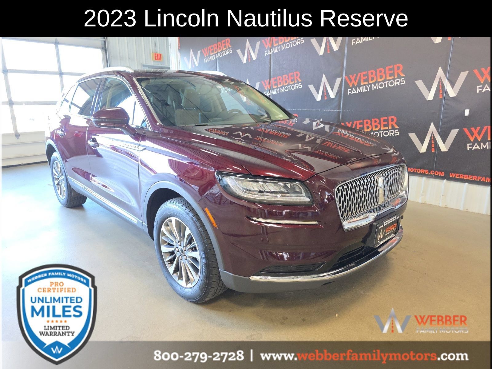 Used 2023 Lincoln Nautilus Reserve w/ Luxury Package AWD/4WD image 1