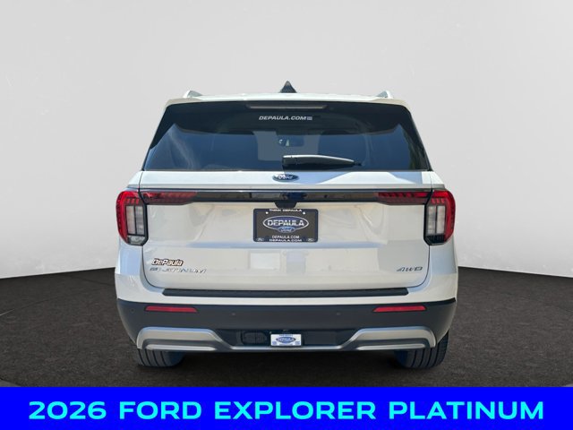 New 2026 Ford Explorer Platinum w/ LUX Leather Package AWD/4WD image 4