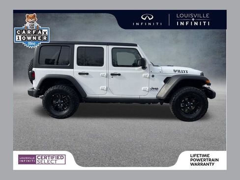 Used 2025 Jeep Wrangler Unlimited Sport S 4xe image 1