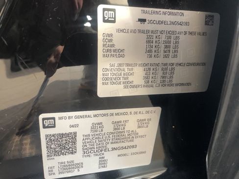 Used 2022 Chevrolet Silverado 1500 LT Trail Boss w/ Convenience Package II image 24