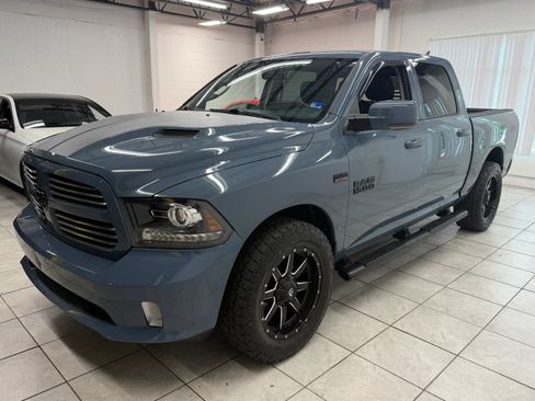 Used 2015 RAM 1500 Sport w/ Ceramic Blue Sport Package AWD/4WD image 3
