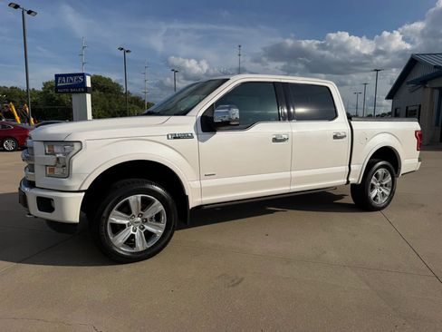 Used 2015 Ford F150 Platinum w/ Trailer Tow Package AWD/4WD image 3