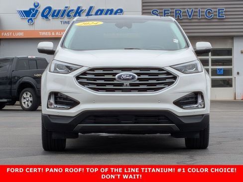 Certified 2024 Ford Edge Titanium w/ Equipment Group 301A AWD/4WD image 2