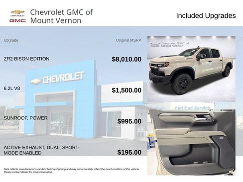 Used 2026 Chevrolet Silverado 1500 ZR2 w/ ZR2 Bison Edition AWD/4WD image 6