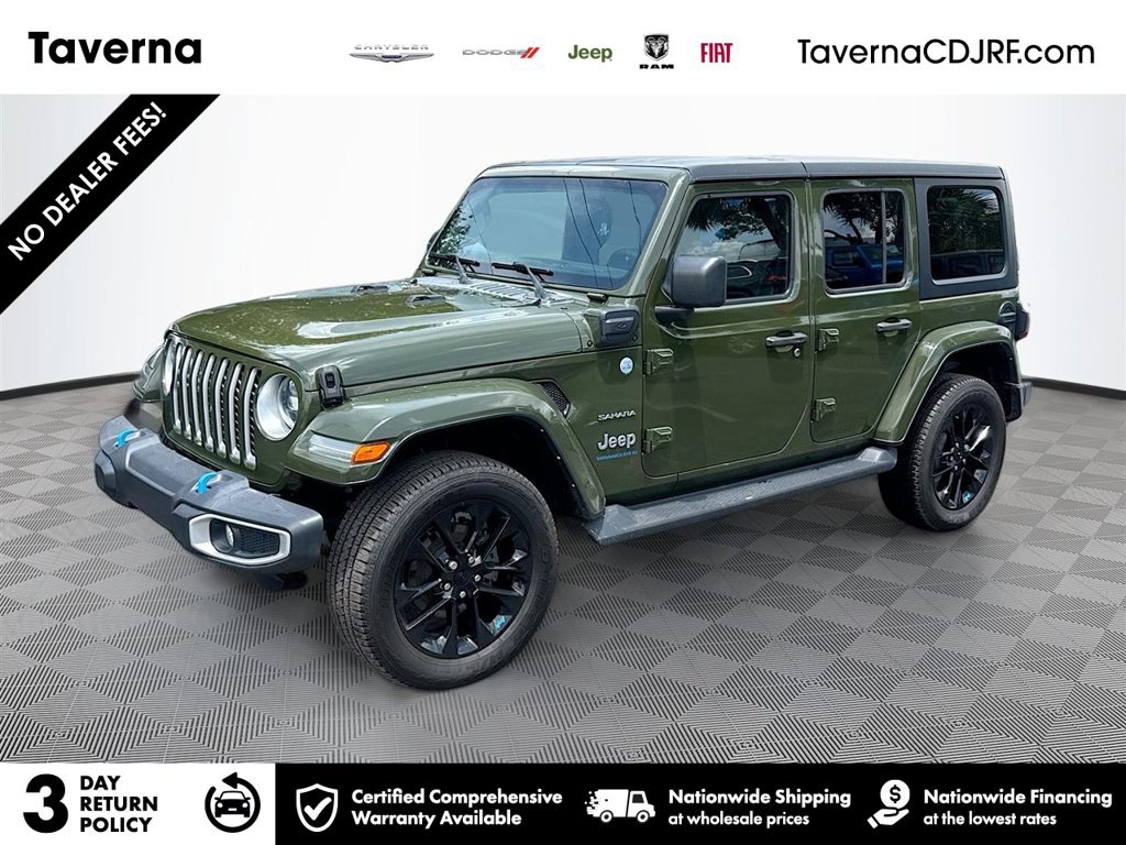 Certified 2023 Jeep Wrangler Unlimited Sahara AWD/4WD image 1