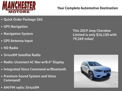 Used 2019 Jeep Cherokee Limited image 2