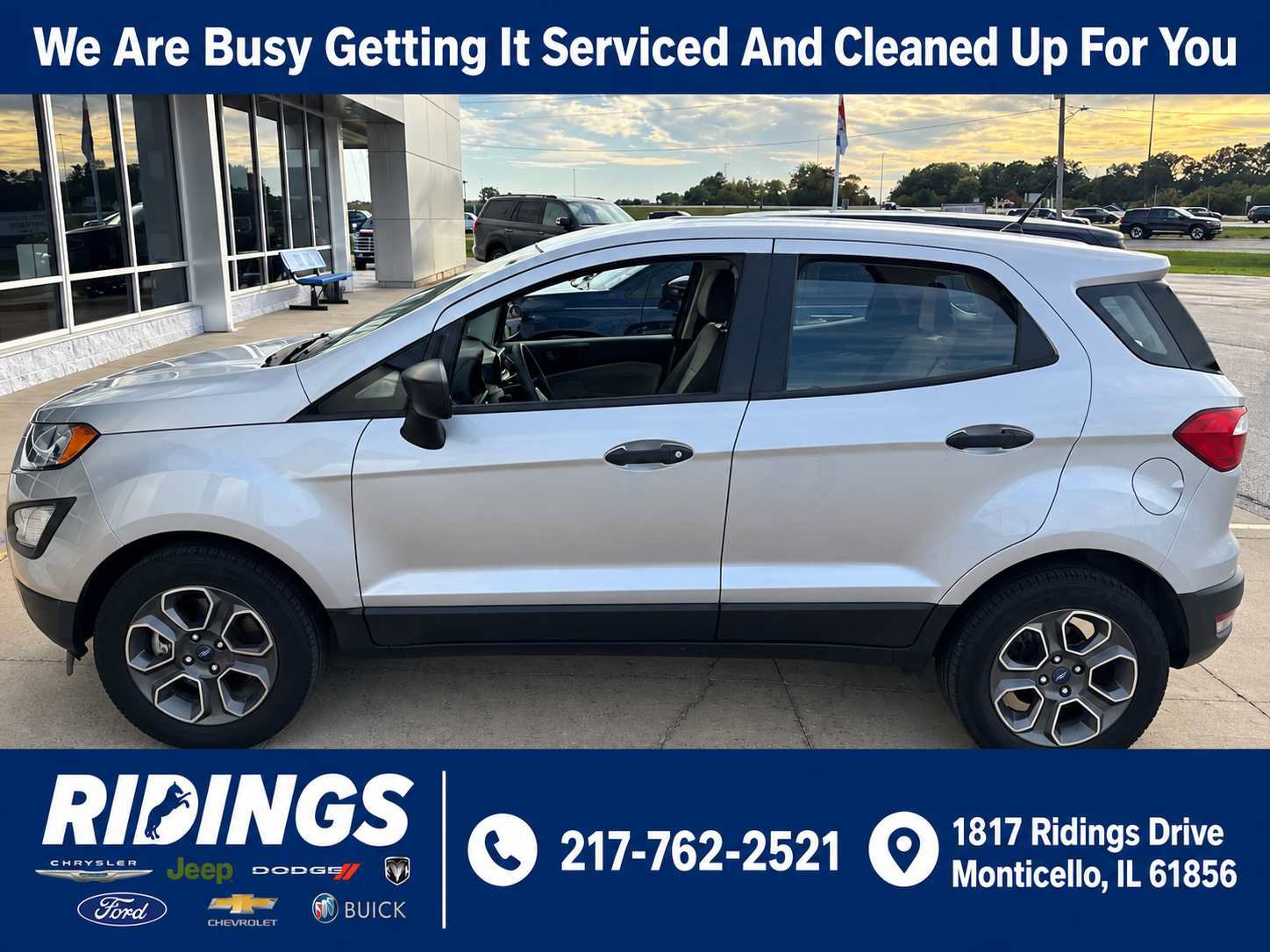 Used 2018 Ford EcoSport S FWD image 1