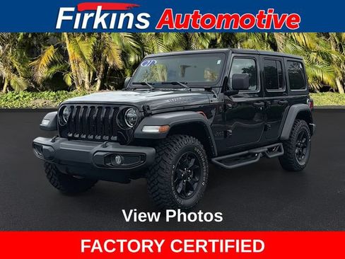 Used 2021 Jeep Wrangler Unlimited Sport AWD/4WD image 1