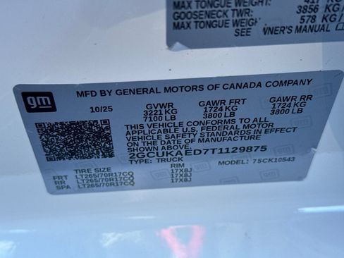 Used 2026 Chevrolet Silverado 1500 W/T w/ WT Value Package AWD/4WD image 26